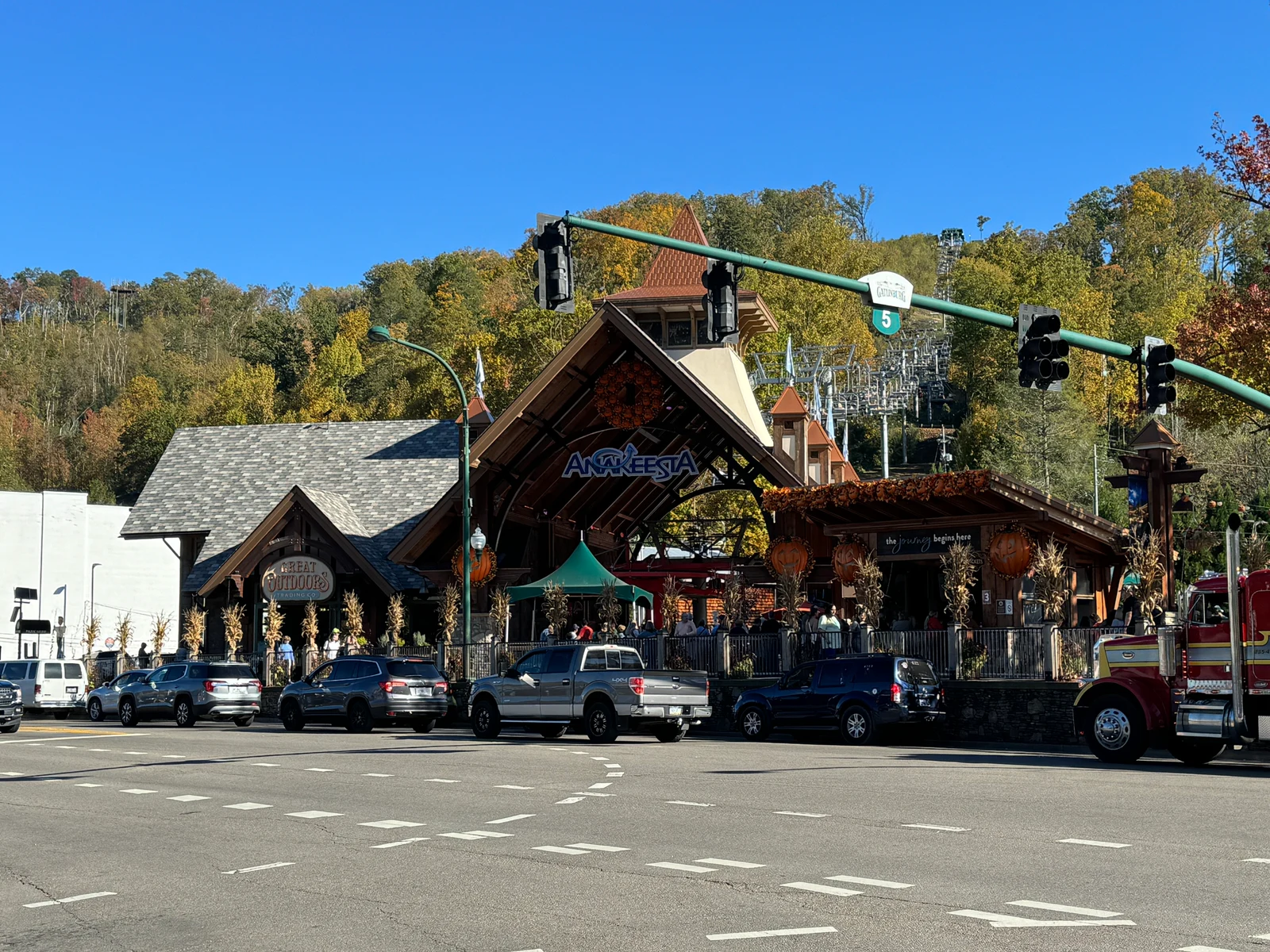 Anakeesta along US Route 441